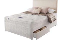 Silentnight Auckland Ortho Kingsize Divan Bed - 2 Drw